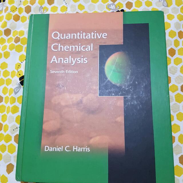 Quantitative Chemical Analysis Daniel C Harris 7th Edition