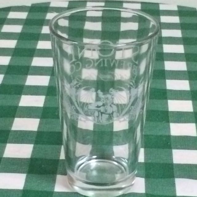 Stone Brewing Company Beer Glass North County San Diego, TV  Home  Appliances, Kitchen Appliances, Other Kitchen Appliances on Carousell