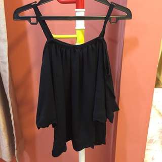 scallop cut off shoulder