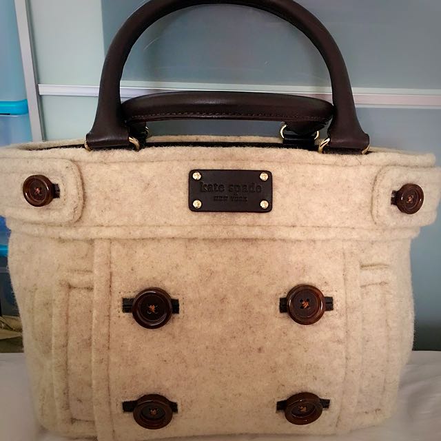 Kate spade wool bag top