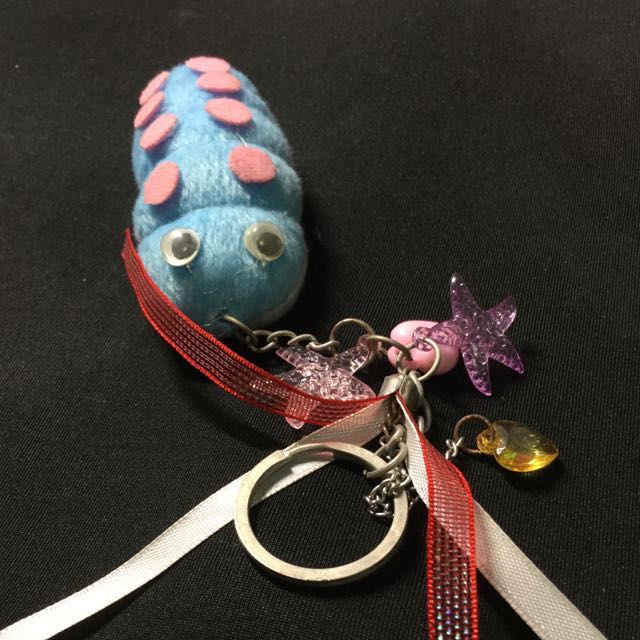 CJ7 and Wiggly Worm Keychain Set