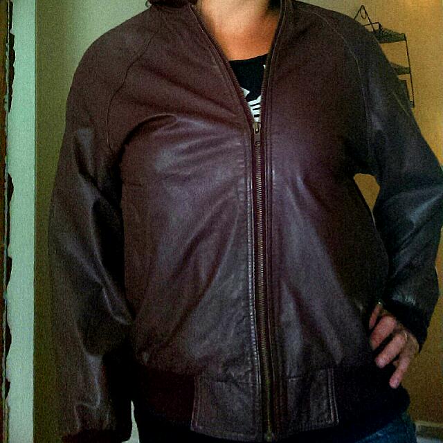 Aigner best sale leather coat