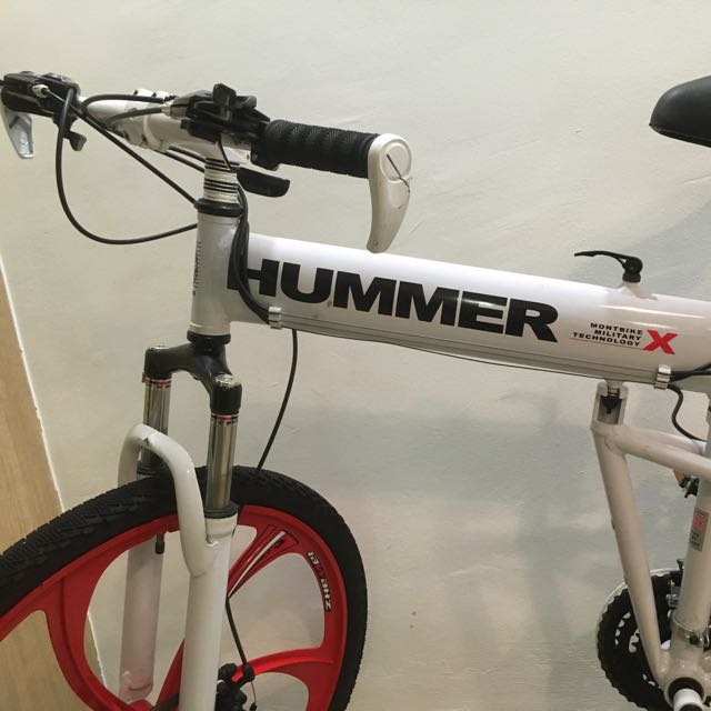 hummer foldable bike