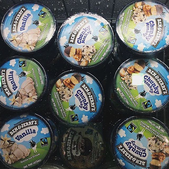 Ben and jerrys label