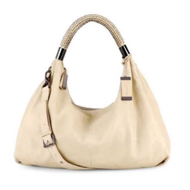 Kenneth Cole New York No Slouch Too Leather Hobo Bag Luxury On Leather Hobo Bag