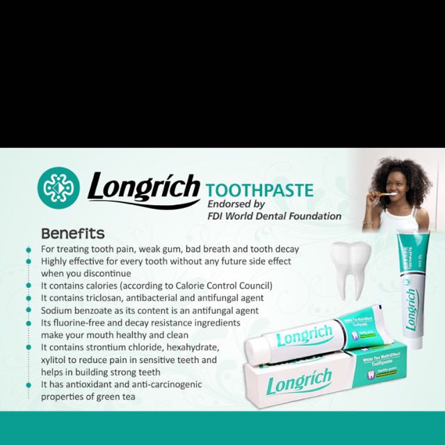 Longrich Toothpaste, Bulletin Board, Preorders on Carousell