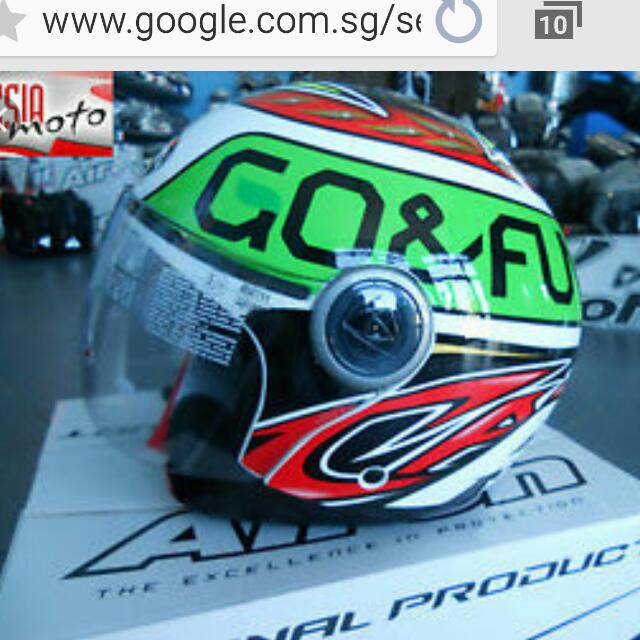 CASCO JET CITY ONE STYLE NEW GRAPHIC 2015 AIROH IN PROMO TG L