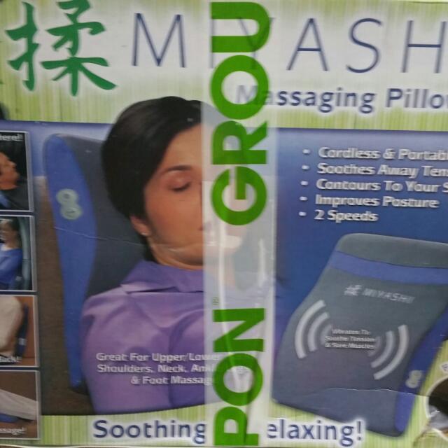 Miyashi Massaging Pillow Women S Fashion On Carousell