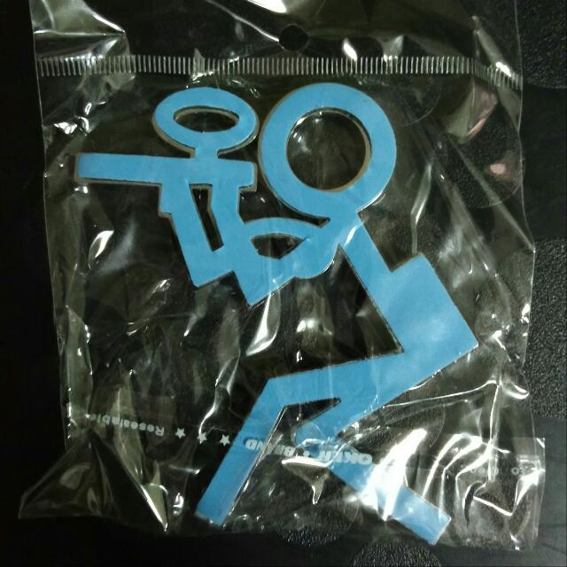 Paintball 3D Stick Figure Car Emblem/Sticker Silver (Brand New), Car