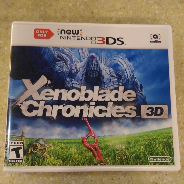 Xenoblade Chronicles 3d Toys Games On Carousell