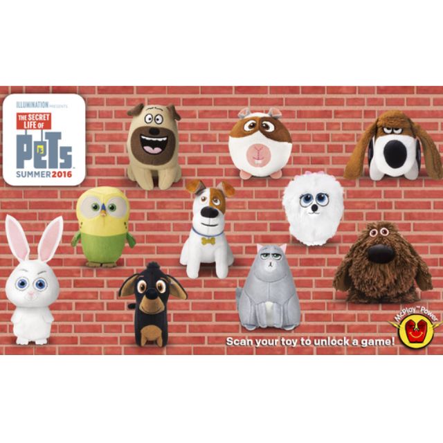 mcdonald's secret life of pets