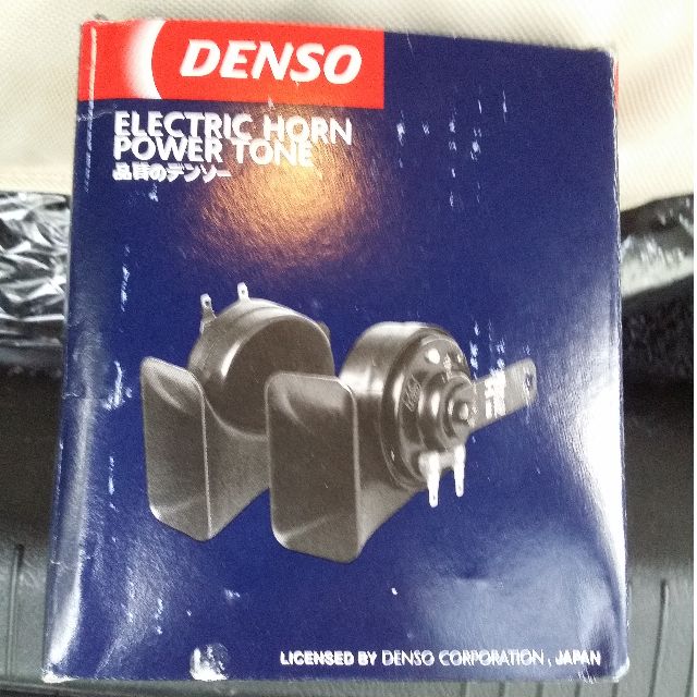 BNIB Denso Trumpet Horn, Car Accessories on Carousell