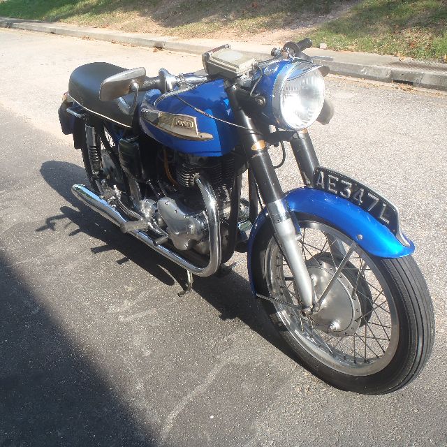Norton (Category: Motorcycles) located in Singapore. Submitted by mugilan (Listing ID 62805321, Image 2). Description: For those whom appreciates Vintage classic Norton 500CC (slimline model) 1963 - $35000 Helping my dad sell his Norton bike COE EXPIRY :" BIKE HAS BEEN CONVERTED TO CLASSIC vintage scheme" ENGINE CC :500cc Year manufactured and registered : 1963 Asking price $35000 (Slightly nego possible) Viewing Area: Choa Chu Kang Looking for s