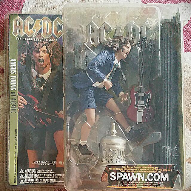 -RESERVED-AC/DC Angus Young McFarlane Spawn Action Figure (Still Sealed ...