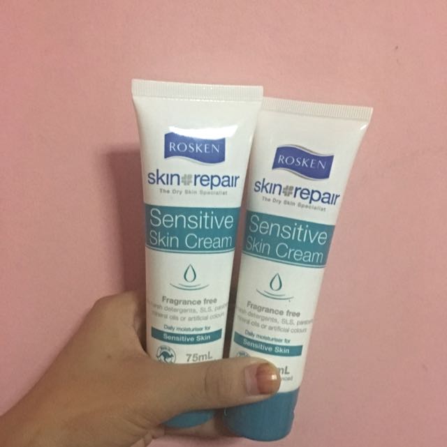 Rosken skin repair Sensitive Skin Cream Daily Moisturiser on Carousell