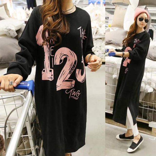 Sketchy Words Number Typo Shift Casual Long Chic Korean Street Style Dress Code G439 Women S Fashion On Carousell See more ideas about korean fashion street casual, korean fashion, korean street fashion. carousell
