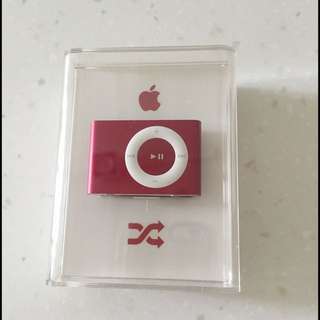 （保留中）全新 限量版紅色 iPod Shuffle 運動必備 1G