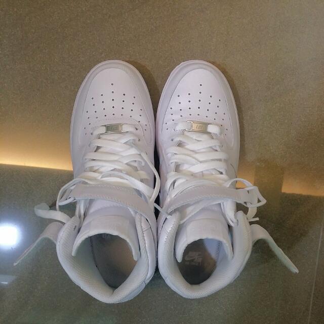 nike air force 1 07 mid women's white