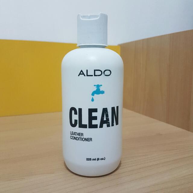 aldo clean leather conditioner