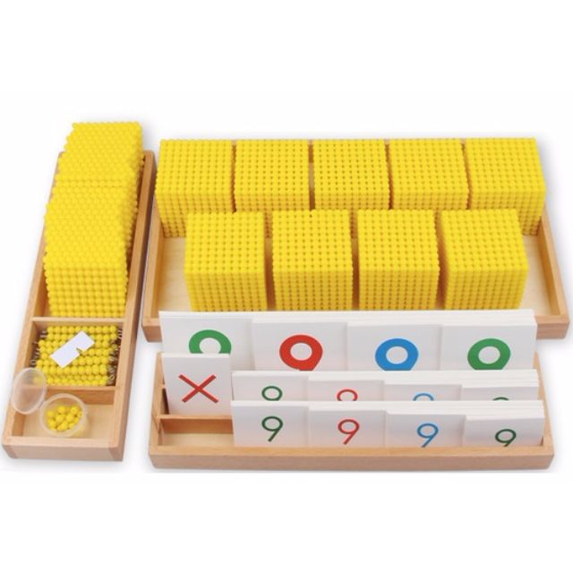 bn montessori maths golden beads decimal system hobbies toys