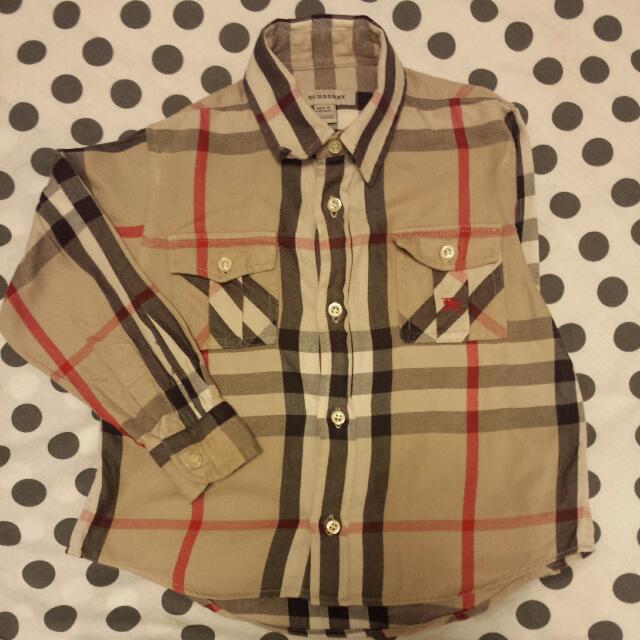Burberry shirt kids 2016 clearance