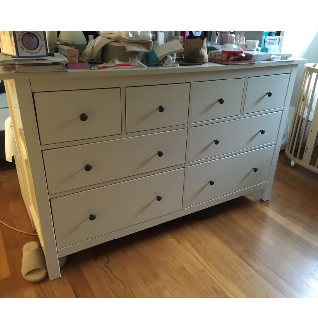 Ikea Hemnes Chest Of 8 Drawers White Furniture On Carousell