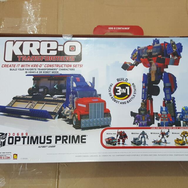 Kreo transformers optimus prime best sale