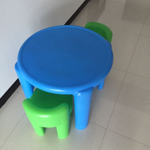 Little Tikes Table Chairs Set Babies Kids On Carousell