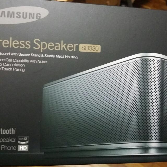 Samsung SB330 Bluetooth Speaker High Quality Sound, Computers