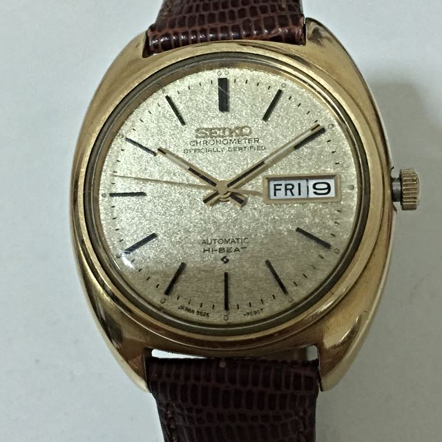 Seiko Automatic Hi-Beat, Officially Certified, Chronometer, Hobbies & Toys,  Memorabilia & Collectibles, Vintage Collectibles on Carousell