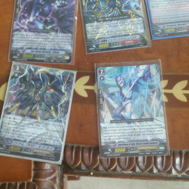 Vanguard Booster Pack, Hobbies & Toys, Toys & Games on Carousell