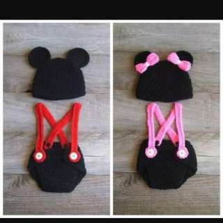 mickey mouse crochet outfit
