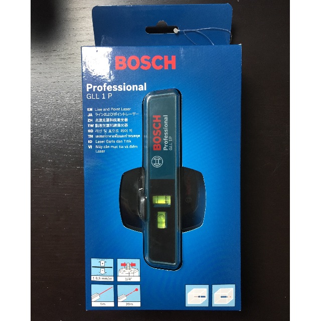 BOSCH GLL 1P Line and Point Laser Level, Furniture & Home Living, Home