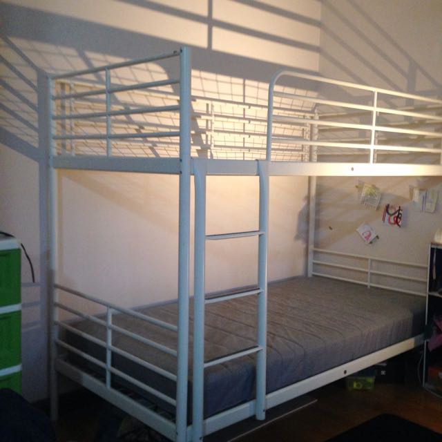 IKEA SVARTA Bunk Bed, Furniture & Home Living, Furniture, Bed Frames