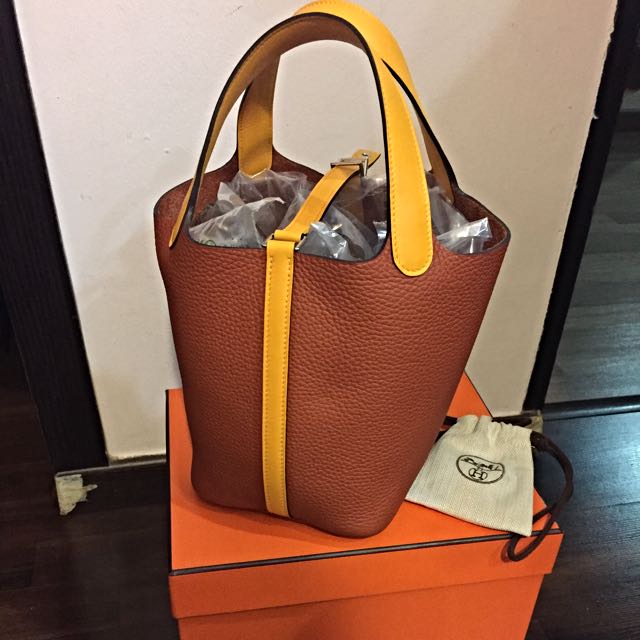 Newest And Very Rare Hermes Picotin 18in Latest Touch ...