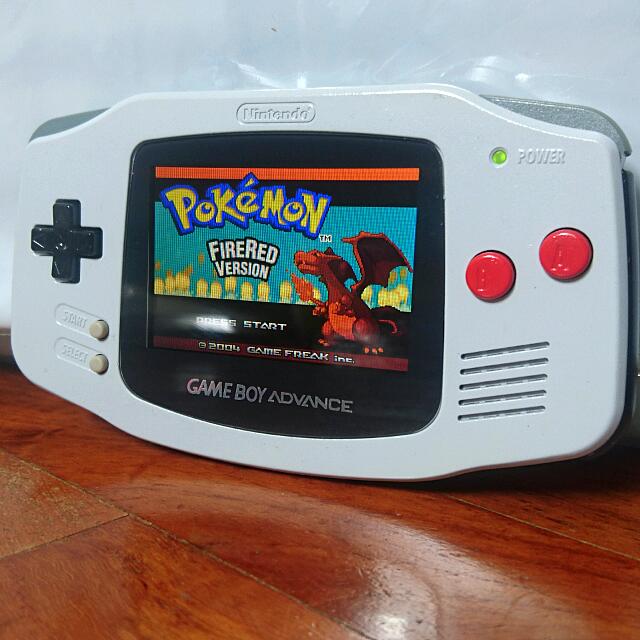 Nintendo Original Game Boy Advance AGB-001 With Custom NES Paintwork  (Authentic AGS-101 Backlight Modded Glass Screen+Class D Sound  Amplifier), Video Gaming, Video Game Consoles, Others on Carousell