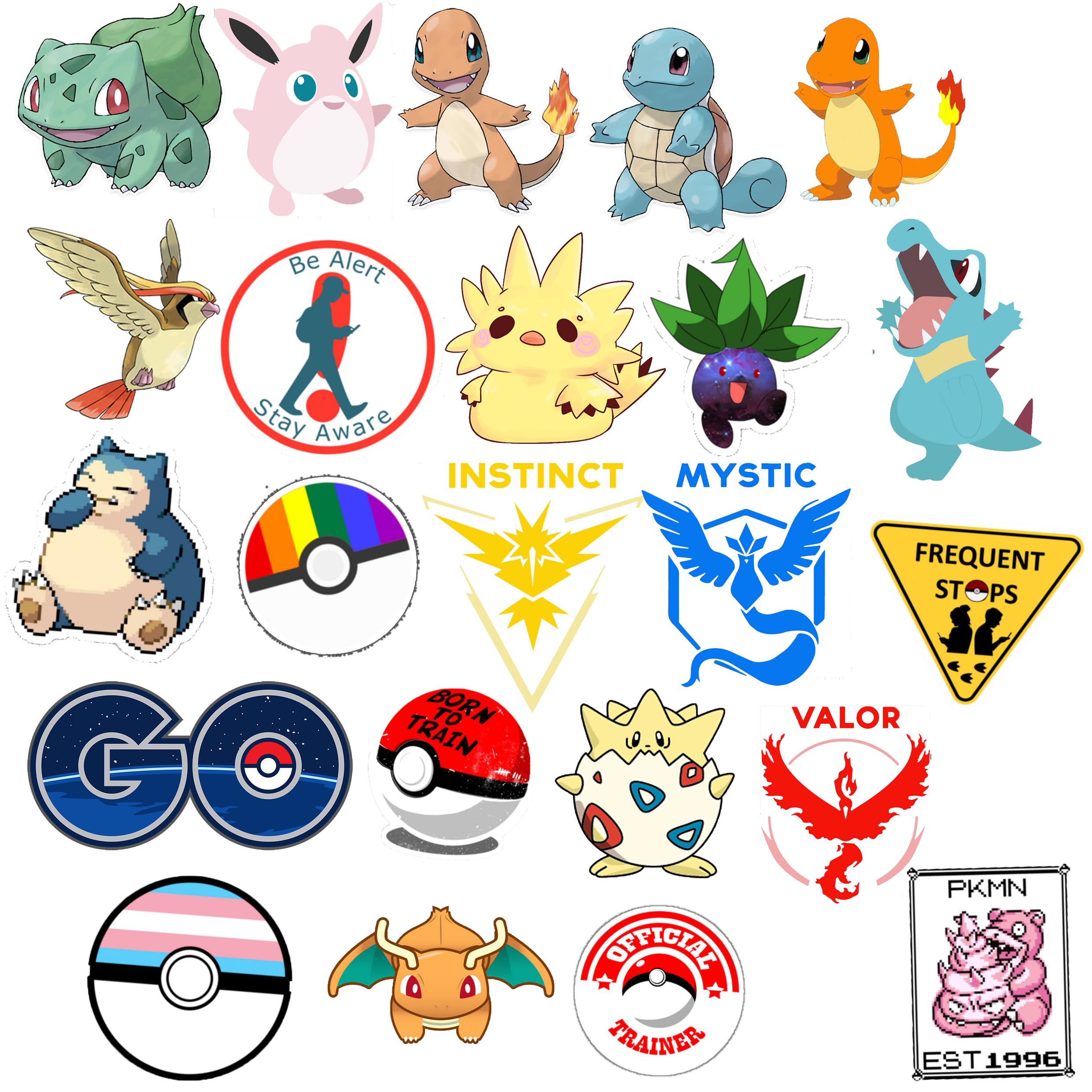 Pokemon Tumblr Stickers Design Craft On Carousell Follow for more pokemon posts. pokemon tumblr stickers