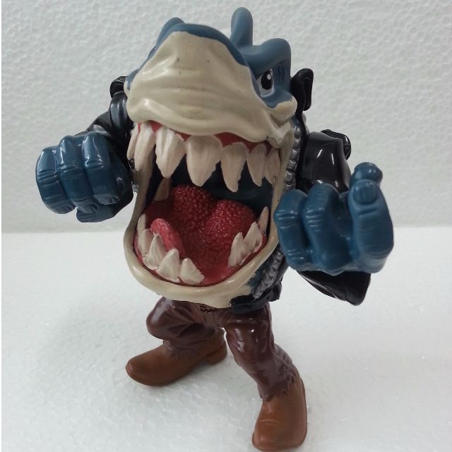 Rare Mattel Street Sharks Ripster With Jacket Action Figure, Hobbies & Toys