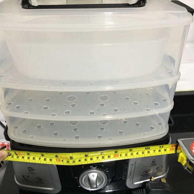 amway food steamer 3 tier home appliances on carousell