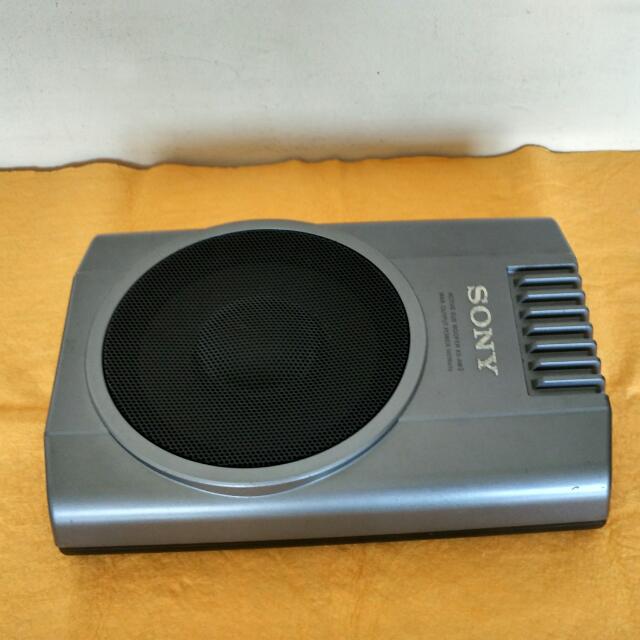 sony underseat subwoofer