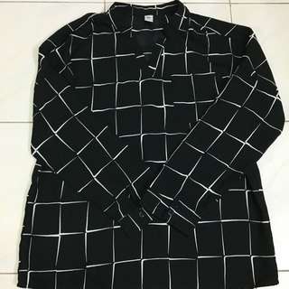 Grid Long Sleeve