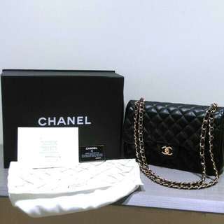 Chanel 30 經典小羊皮金鍊包