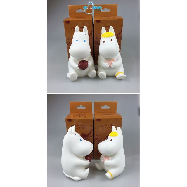 現貨 Moomin 姆明一族嚕嚕米小美公仔存錢筒交換禮物情人節生日 玩具 其他玩具在旋轉拍賣