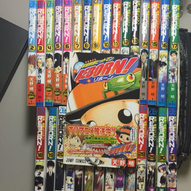 Katekyo Hitman Reborn Japanese Vol 1 31 Books Stationery