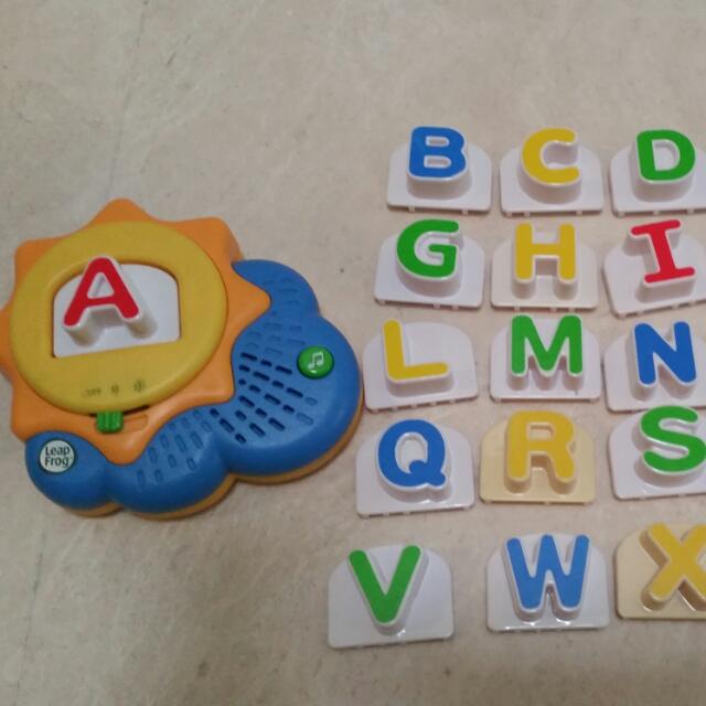 leapfrog fridge phonics magnetic alphabet set