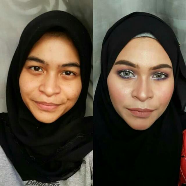 Make Up Services (Category: Makeup) located in Kuala Lumpur. Submitted by onieyusof (Listing ID 63334918, Image 3). Description: Masih mencari MUA / Mak Andam untuk hari bahagia??? Saya menyediakn servis makeup ke rumah pada harga berpatutan.💕💕💕💕💕 =============================== ✔ Makeup bertunang ✔ Makeup nikah ✔ Makeup bersanding ✔ Makeup bertandang ✔ Makeup photoshoot ✔ Makeup konvo ✔ Makeup pengapit/bridesmaid ✔ Makeup dinner@sebarang ma