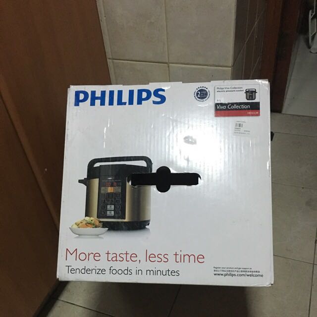 Philips Electronic Pressure Cooker 6 L, TV & Home Appliances, Kitchen