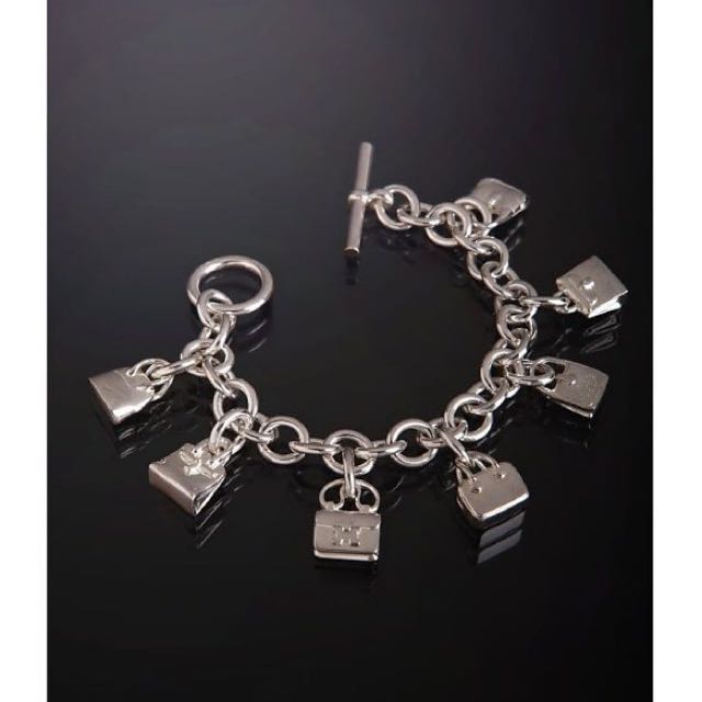 Hermes outlet charm bracelet