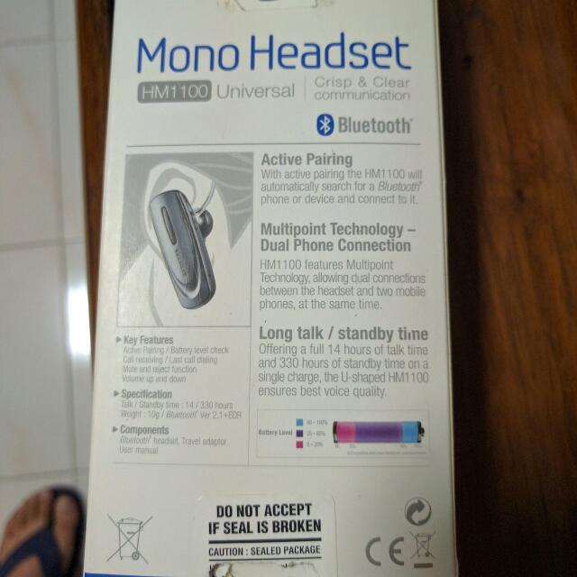 Samsung mono headset on sale hm1100