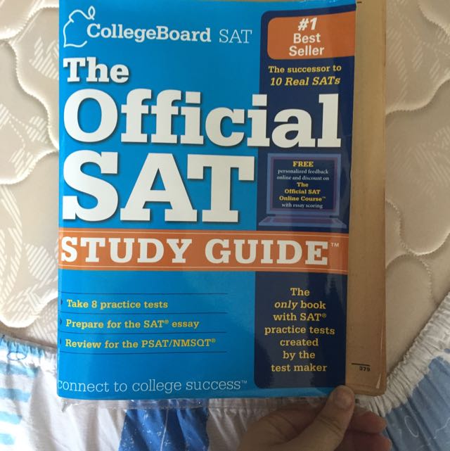 SAT STUDY GUIDE (Category: Assessment Books) located in Singapore. Submitted by shakkeitoff (Listing ID 63307543, Image 1). Description: .